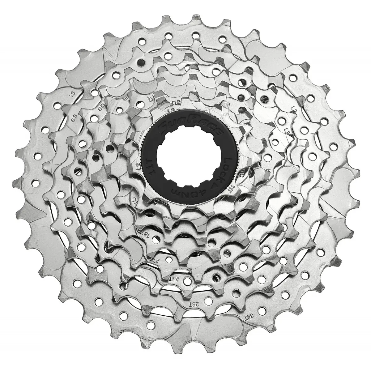 Sunrace M66 Cassette Sprocket 8 Speed - Nickel 1