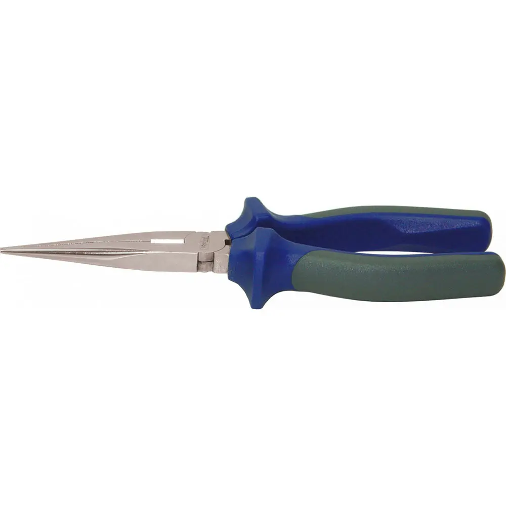 Cyclus Tools Long Nose Pliers, Straight, 200 Mm, Multicomponent Grips 1
