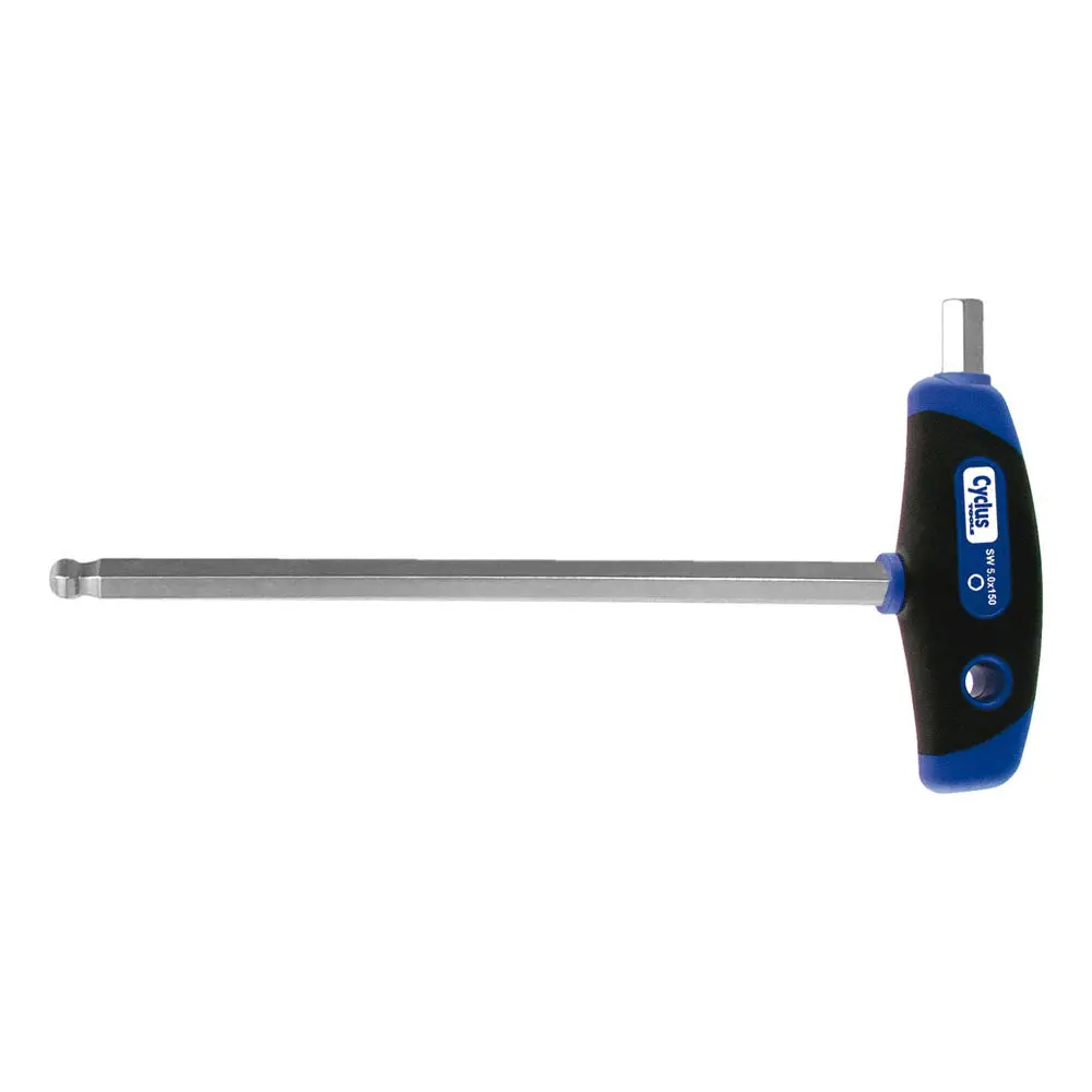 Cyclus Tools Hexagon Ball-End Box Spanner 8Mm With 200Mm Blade - Multicomponent T-Grip 1