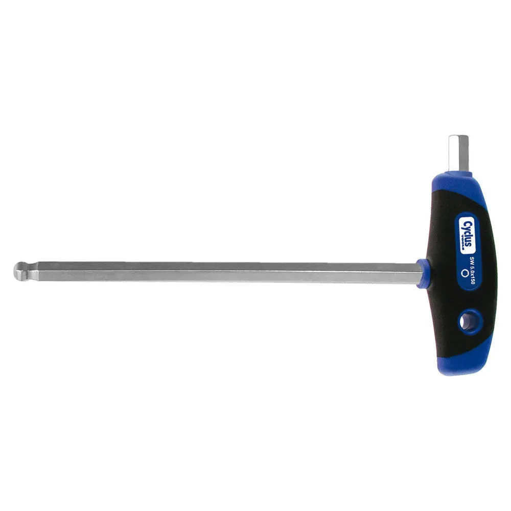 Cyclus Tools Hexagon Ball-End Box Spanner 10Mm With 200Mm Blade - Multicomponent T- Grip 1