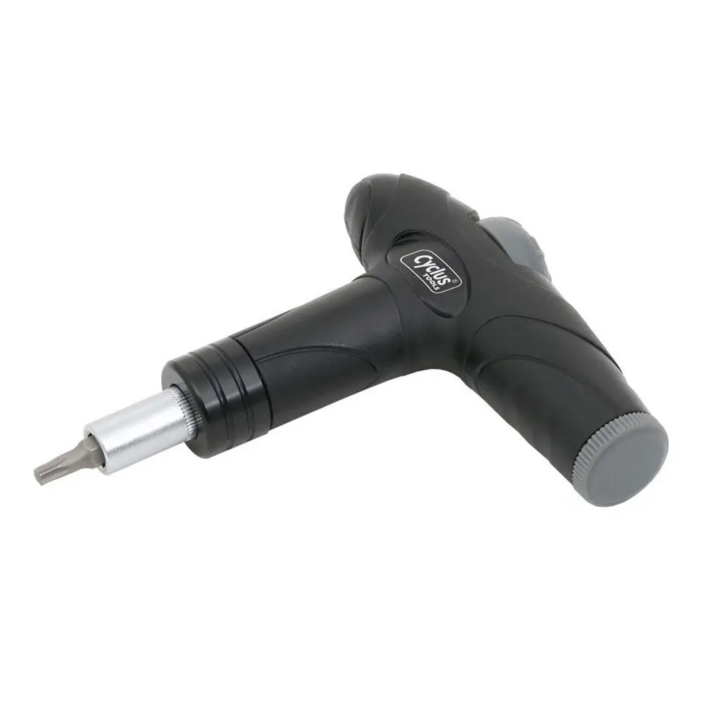 Cyclus Tools Torque T-Wrench | Adjustable 4, 5, 6 Nm | Including 3 Mm, 4 Mm, 5 Mm, Tx25 Bits 1