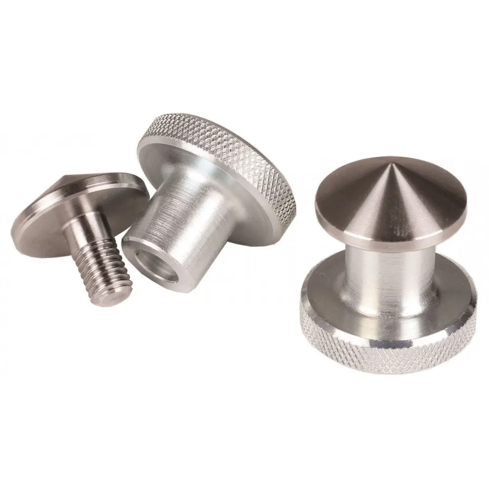 Cyclus Tools Thru Axle Adapter For Truing Stand - Up To 24Mm Diameter - Pair 1