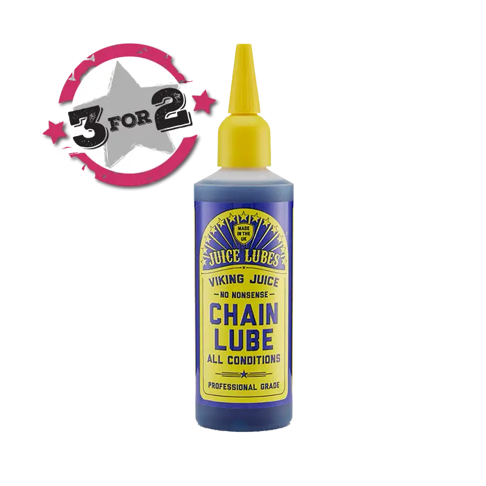 Juice Lubes Viking-All Conditions Chain Oil-130Ml - 3 For 2 Offer 1