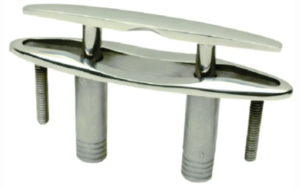 Pull Up Cleat With Studs- Ss  6 Pull Up Cleat 316 Ss 1