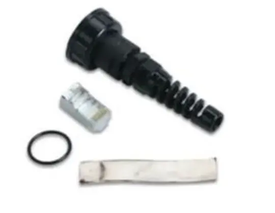 Garmin 010-10603-00 Marine Network Cable Connector; For Use With Garmin Marine Network Cables; Ethernet Connection; Pack Of 2; With Screw Collars And Strain Reliefs 1