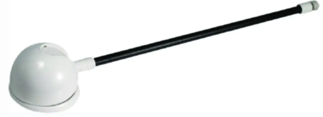 Lumitec Contour Anchor Light - 12" - Black Shaft White Base 101585 1