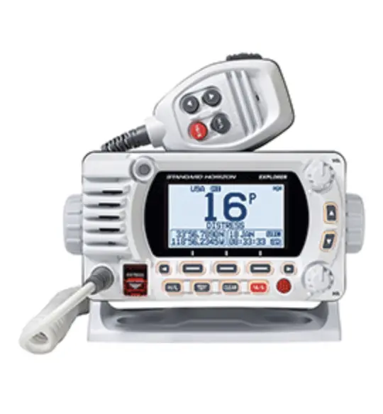 Standard Horizon Gx1800g Fixed Mount Vhf W/Gps - White  Gx1800gw 1