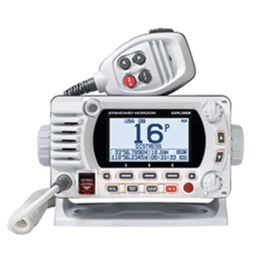 Standard Horizon Gx1850 Fixed Mount Vhf - Nmea 2000 - White  Gx1850w 1