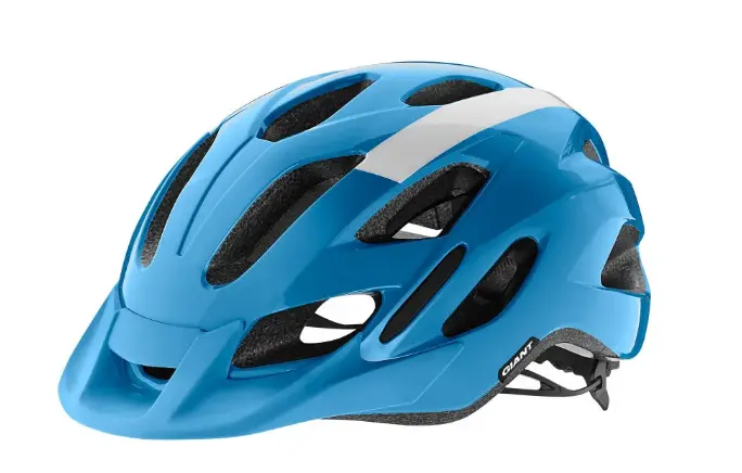 Giant Compel Cycle Helmet | Gloss Blue/White 1