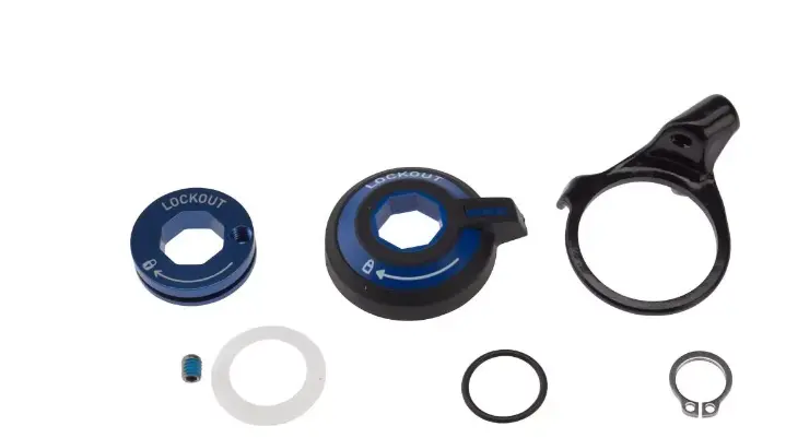 Rock Shox Turnkey Comp Adj Knob/Remote Spool/Clamp 1