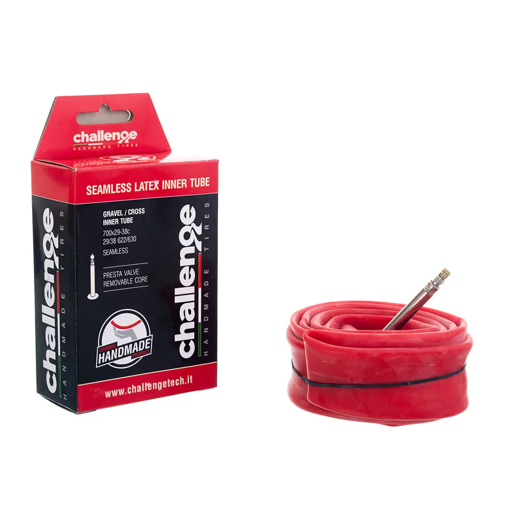 Challenge Latex Tube 700 X 30/38C, 48Mm Presta Valve 1