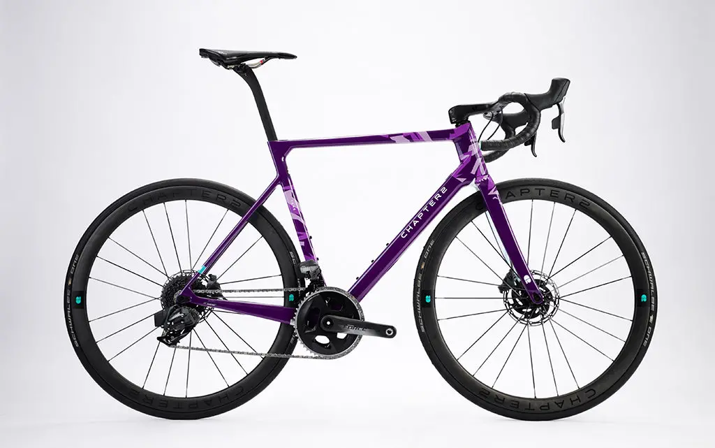 Chapter2 Tere All Road Disc Brake Frameset - Purple Sky 1