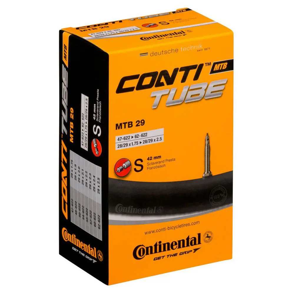 Continental 29" Inner Tube 1.85/2.40-622 With 42Mm Presta Valve - 225G 1