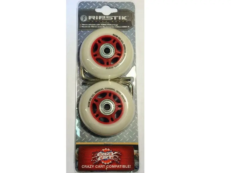 Crazy Cart And Razor Ripstik 76Mm Wheels 1