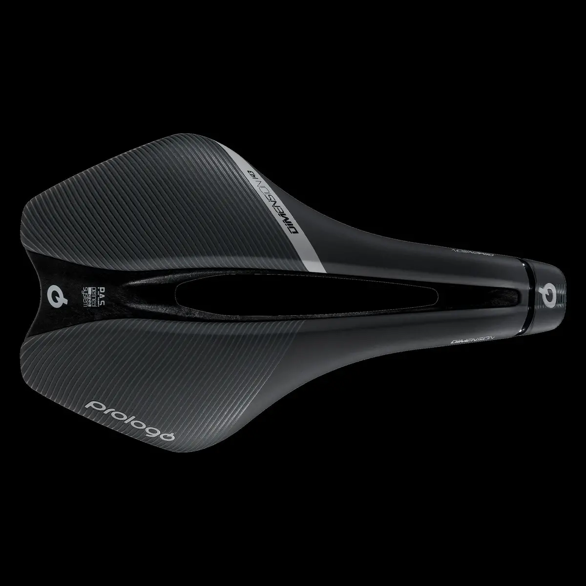 Prologo Dimension T4.0 143 Hard Saddle - Black/Silver 1