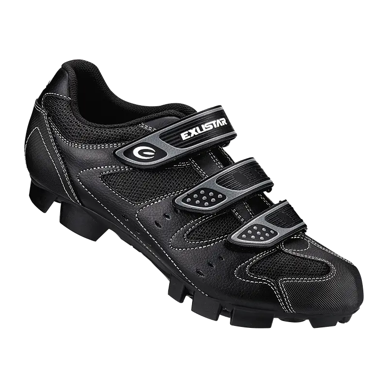Exustar E-Sm324 Mountain Bike Shoes - Black 1