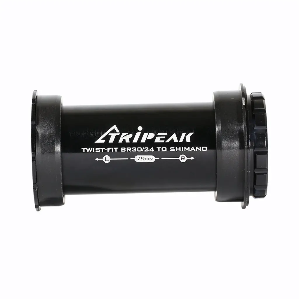 Tripeak Bbright Twist Fit Bottom Bracket, Shimano-Road - 79Mm, Cervelo - Black 1