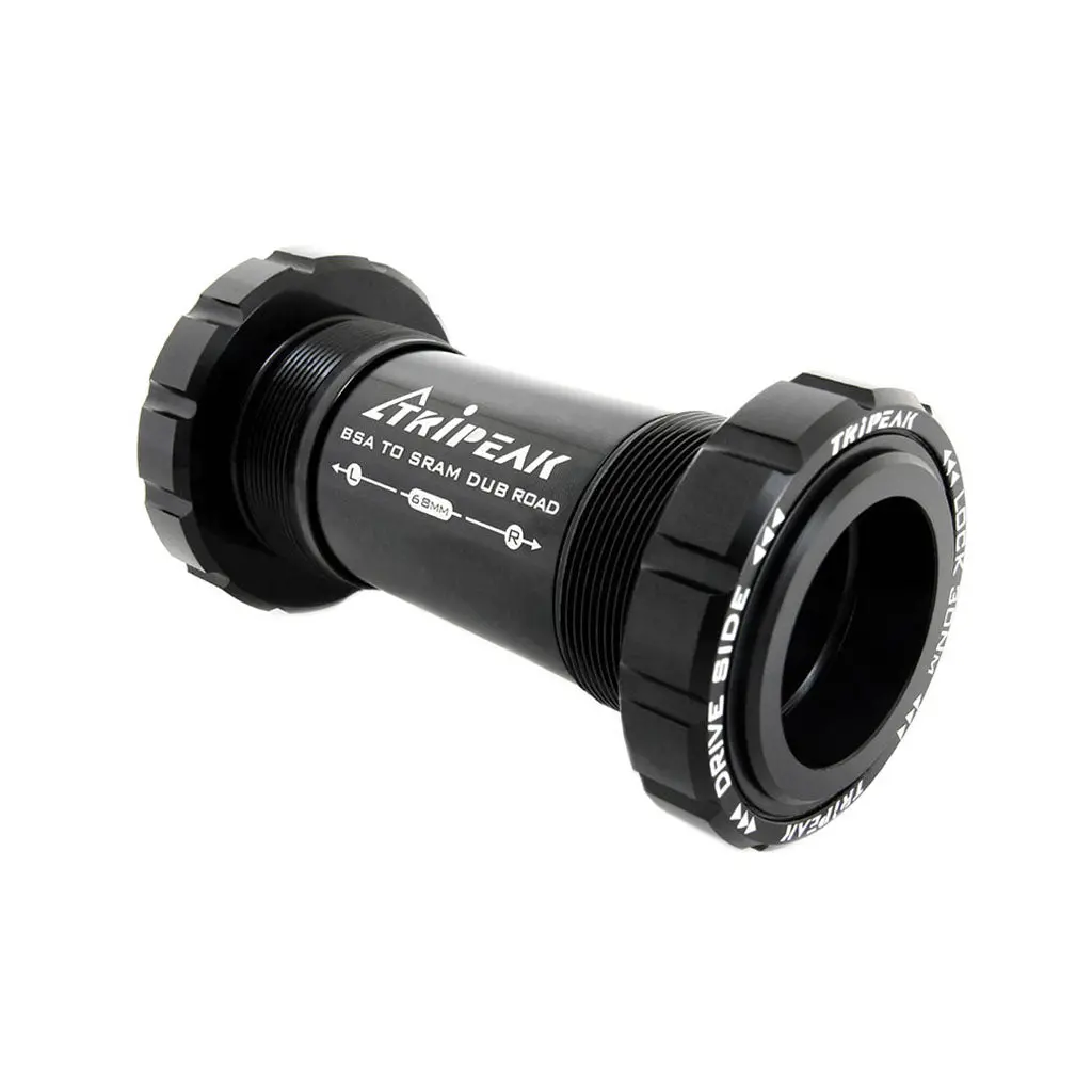 Tripeak Bsa Threaded Bottom Bracket, Sram Dub-Road - 68Mm - Black 1