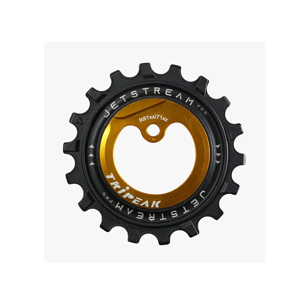 Tripeak Oversize Pulley Kit 12/18T, Ceramic Bearing Shimano Ultegra/105, 12-Speed - Gold 1