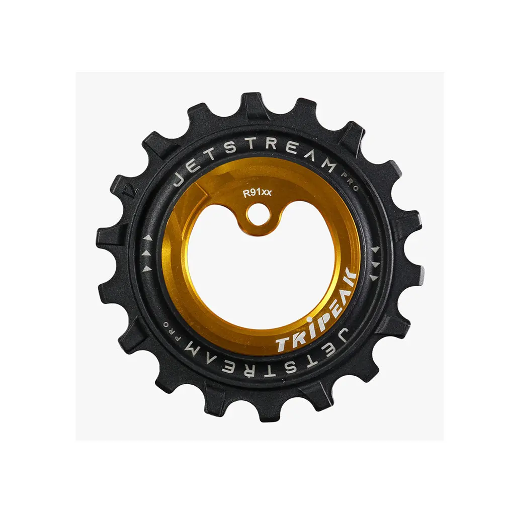 Tripeak Oversize Pulley Kit 12/18T, Ceramic Bearing Shimano Duraace91 11-Speed - Gold 1