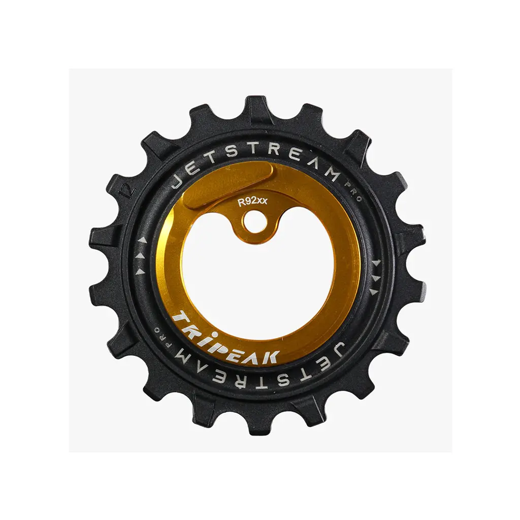 Tripeak Oversize Pulley Kit 12/18T, Ceramic Bearing Shimano Duraace92, 12-Speed - Gold 1