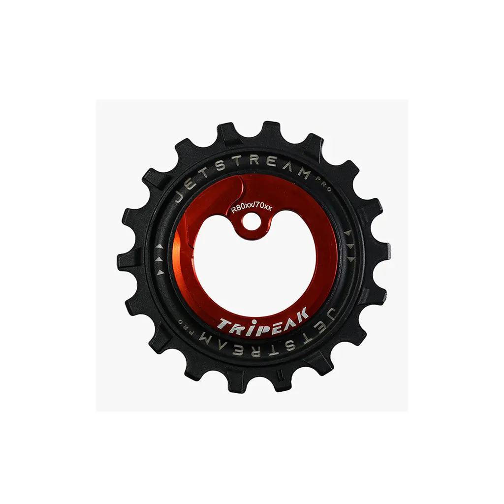 Tripeak Oversize Pulley Kit 12/18T, Ceramic Bearing Shimano Ultegra/105, 11-Speed - Red 1