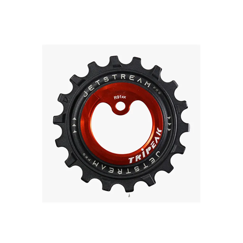 Tripeak Oversize Pulley Kit 12/18T, Ceramic Bearing Shimano Duraace91 11-Speed - Red 1