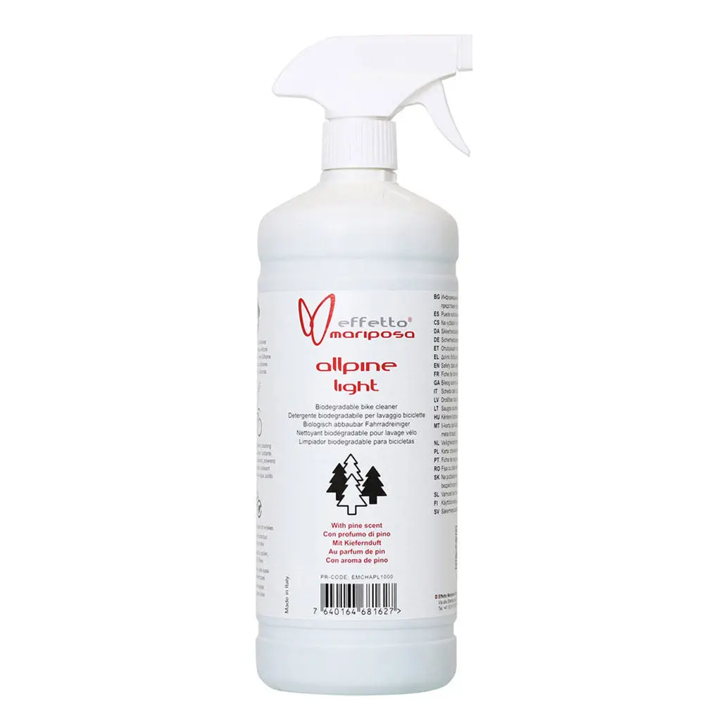 Effetto Mariposa Allpine Light-Biodegradable Bike Cleaner - 1000Ml 1