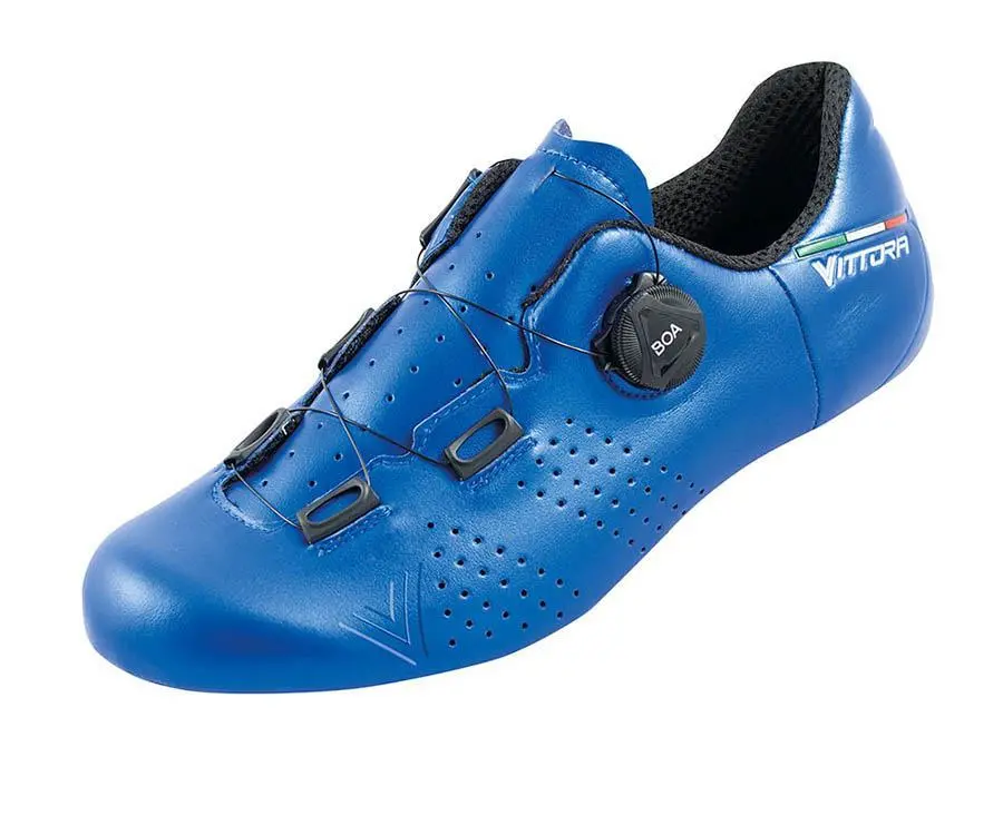 Vittoria Road Cycling Shoes Nylon Sole Alise Blue 1