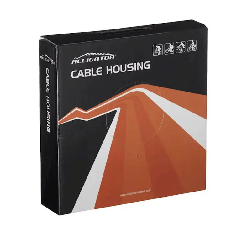 Alligator Gear Cable Housing Fiber Glass 4Mm Volume Box 30 Mtr - Black - Ly-99830Bk 1