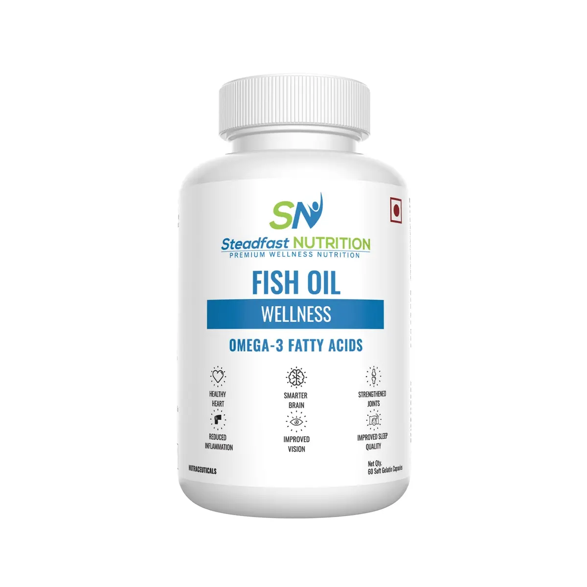 Steadfast Fish Oil, Box Of 60 Capsules 1