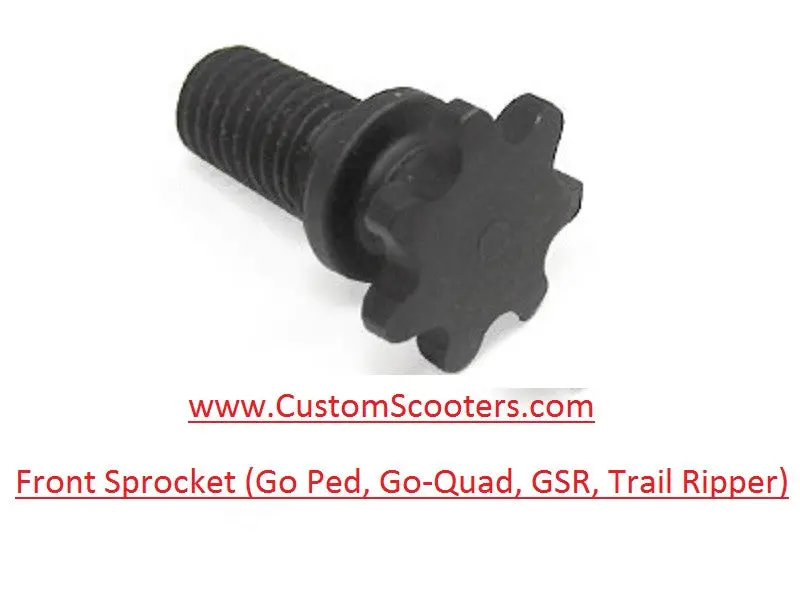 Front Sprocket (Go Ped, Go-Quad, Gsr, Trail Ripper) 1