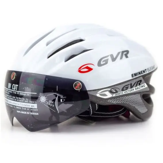 Gvr 203V Solid Adult Helmet - White 1