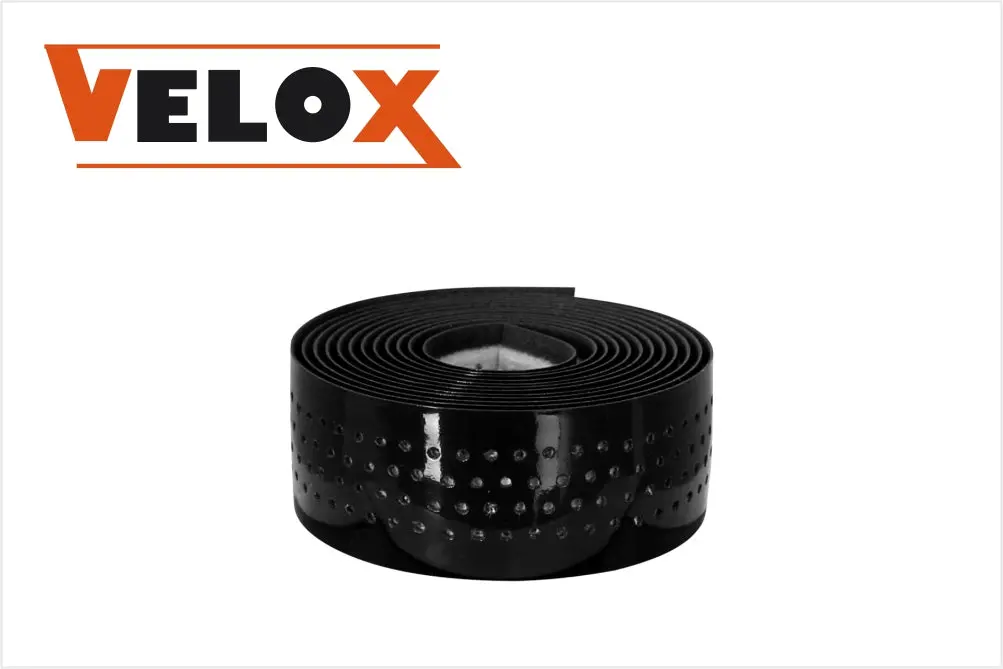 Velox Guidoline Tape Gloss Perforated - Black 1