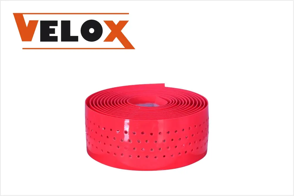 Velox Guidoline Tape Gloss Perforated - Red 1