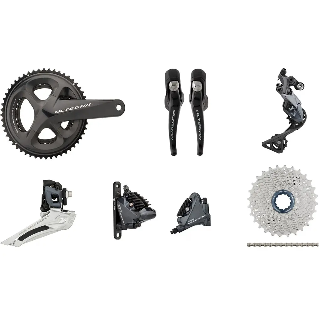 Shimano Ultegra R8020 Disk Brake Groupset - 50/34T, 11-32T 1