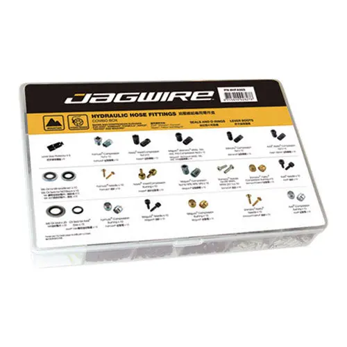 Jagwire Hydraulic Hose Fitting Combo Box-Kit 1
