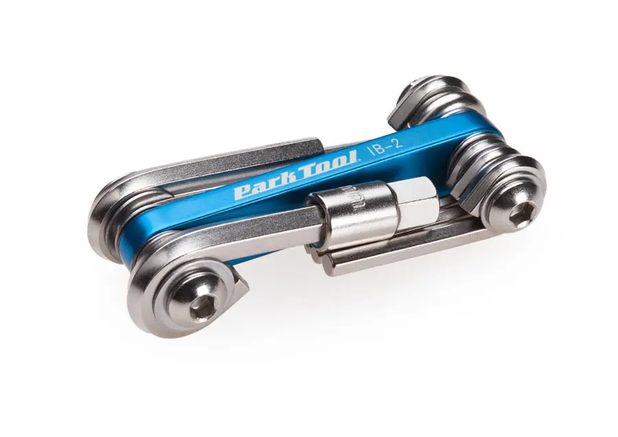 Park Tool I-Beam Mini Fold-Up Hex Wrench/Screwdriver/Star Driver Set 1