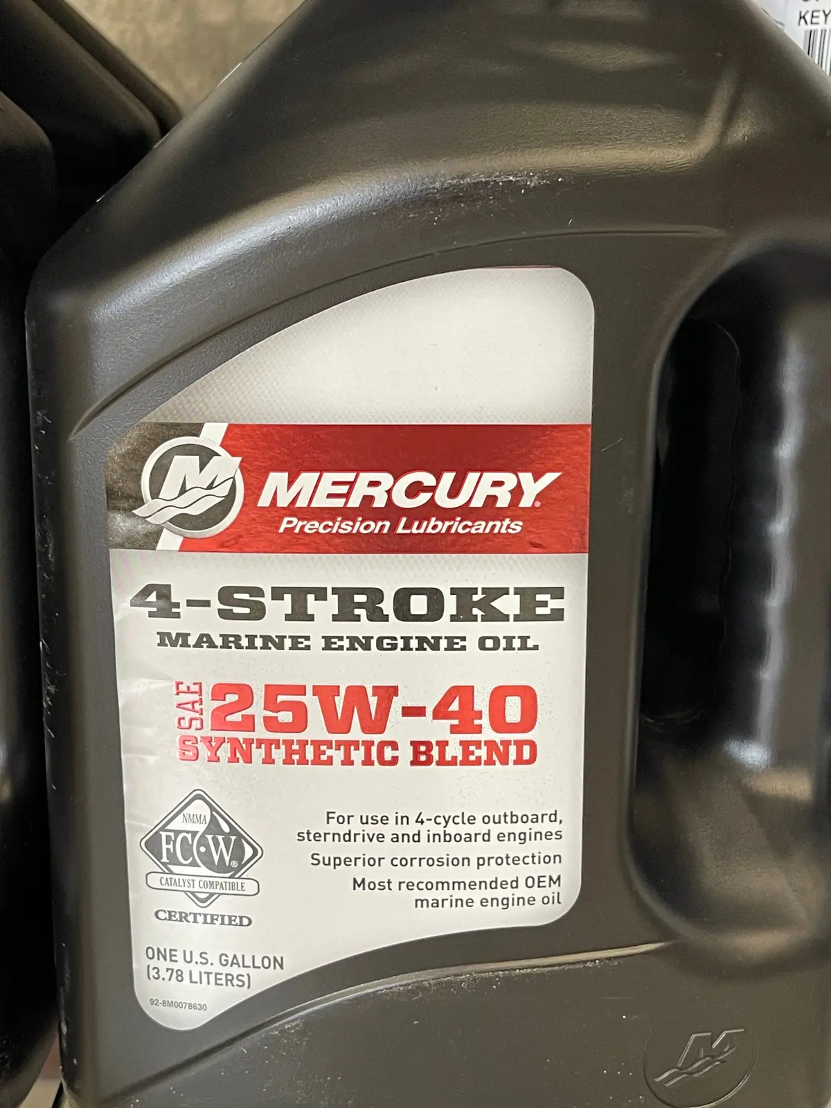 Mercury Marine Engine Oil Syn4c 8M0078630 1