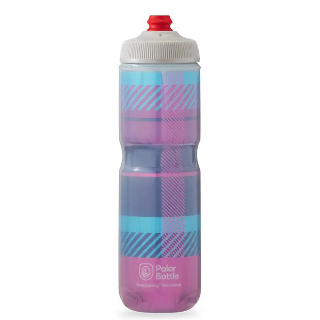 Polar Breakaway Insulated Tartan Bottle - (710Ml) 1