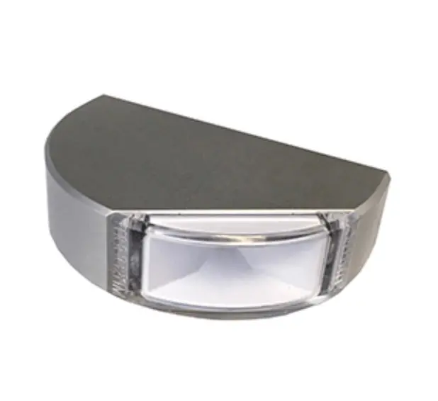 Lumitec Surface Mount Navigation Light - Classic Aluminum - Port Red 101577 1