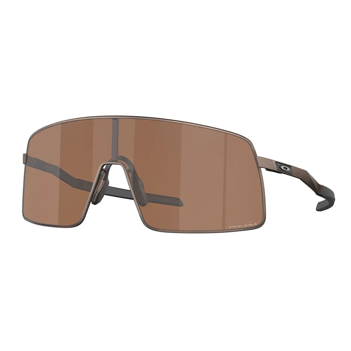 Oakley Sutro Ti Prizm Tungsten Lenses Satin Toast Frame 1