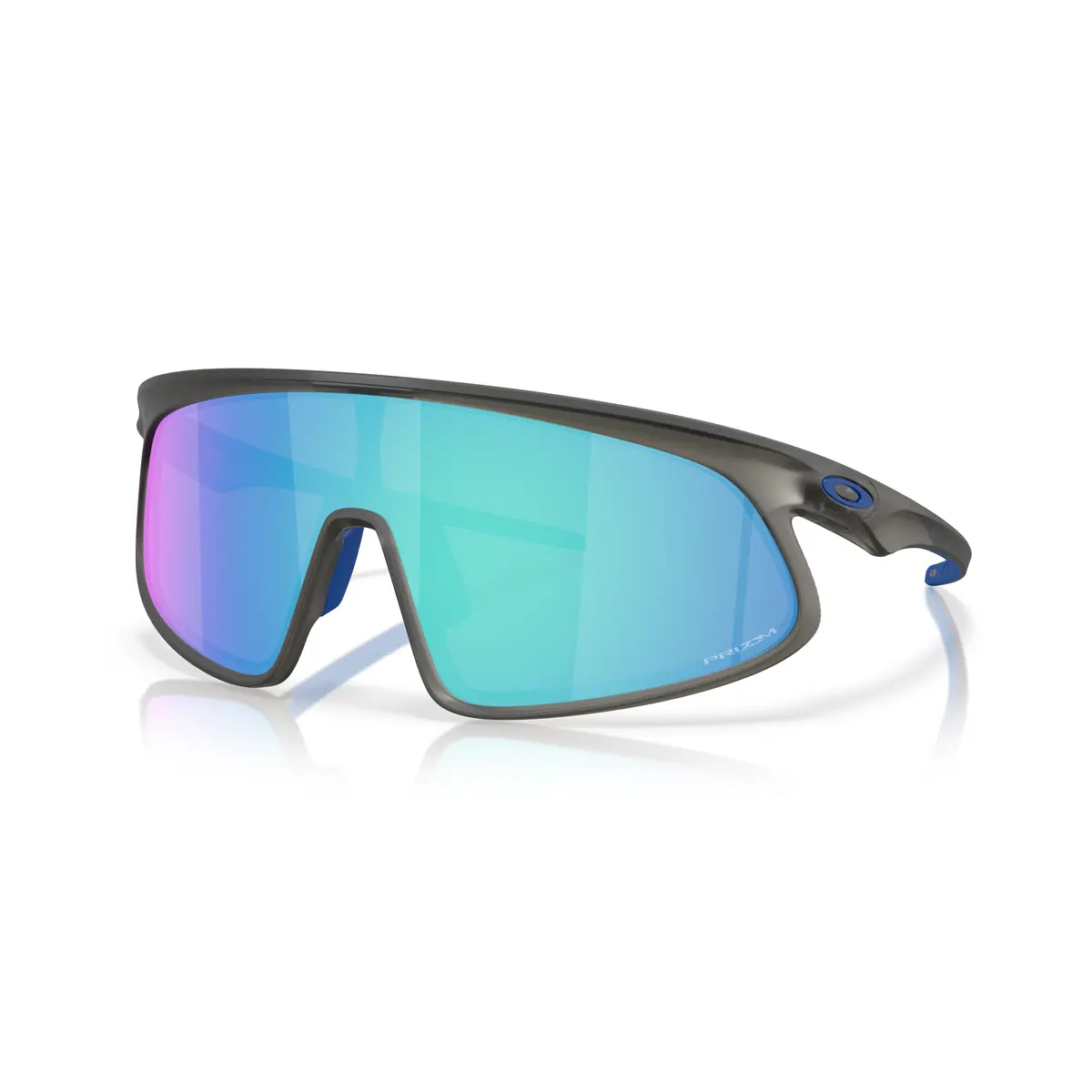 Oakley Rslv Prizm Sapphire Lenses, Matte Grey Smoke Frame 1