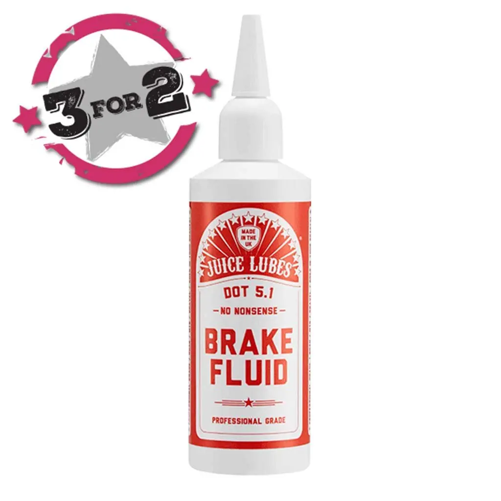 Juice Lubes Dot 5.1 Brake Fluid - 130Ml - Pack Of 3 1