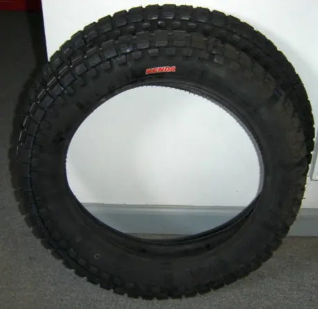 (06) Tire Set  Honda Sl70 Xl70 Front And Rear 1