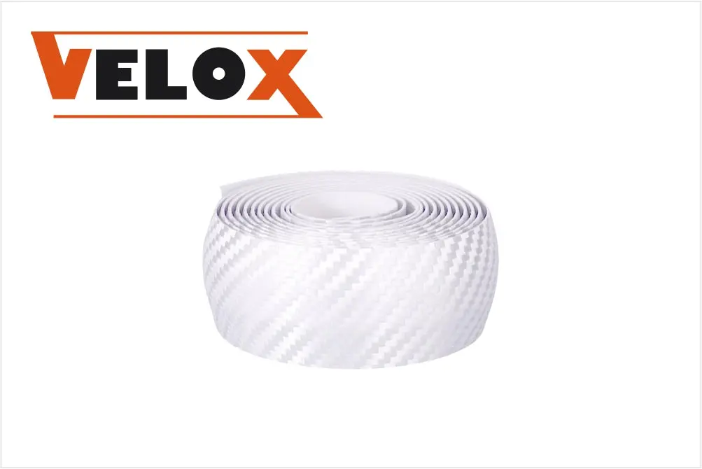 Velox Guidoline Carbon Handle Bar Tape - White 1