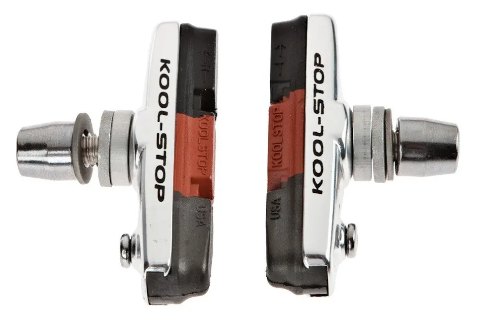 Kool-Stop Cross Pad Brake Shoe : Threaded Holder, Triple Compound 1