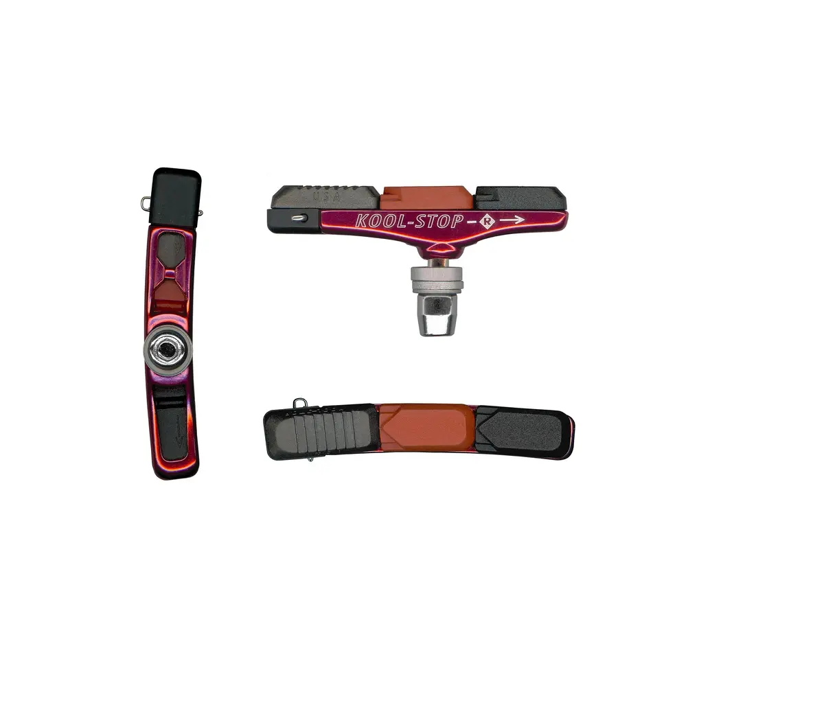 Kool-Stop Tectonic Brake Shoe - Threaded Holder 1