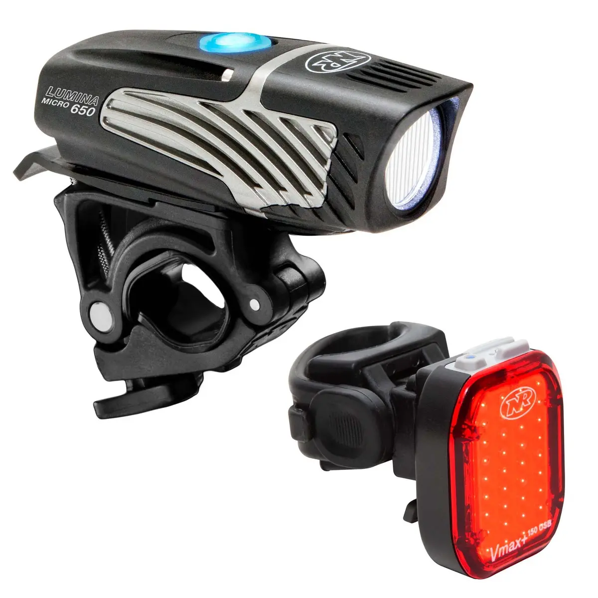 Niterider Lumina™ Micro 650 And Vmax+™ 150 Combo Front And Rear Light Set 1