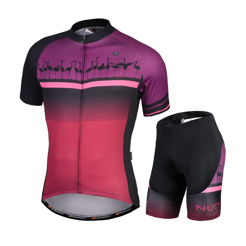 Nuckily Mycycology Ma029-Mb029 Half Sleeves Jersey And Gel Padded Shorts 1